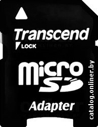 ����� ������ Transcend microSDHC (Class 4) 4GB + ������� (TS4GUSDHC4)