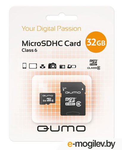 QUMO SD-micro Card 8Gb QM8GMICSDHC6