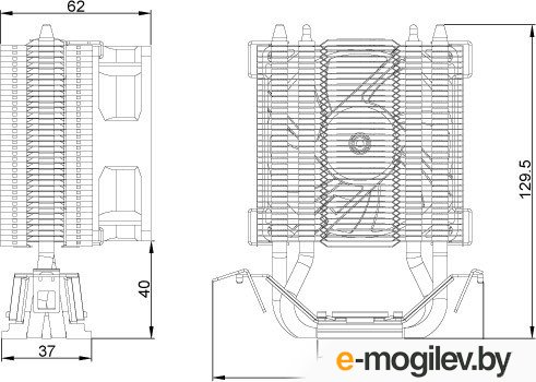 ����� ��� ���������� DeepCool ICEEDGE MINI FS