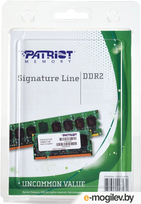 ����������� ������ DDR2 Patriot PSD22G80026