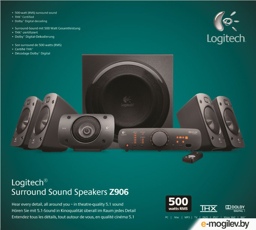 ����������� �������� Logitech Speakers Z906 (980-000468)