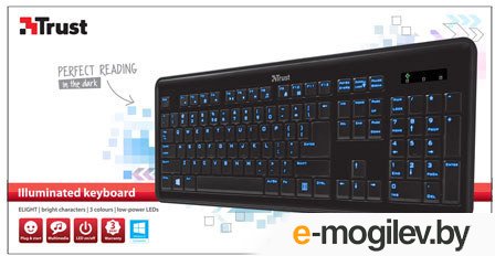 ���������� Trust eLight LED Illuminated Keyboard