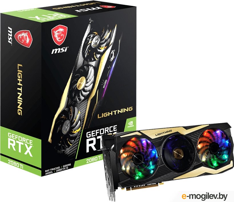 ���������� MSI GeForce RTX 2080 Ti Lightning Z 11GB GDDR6