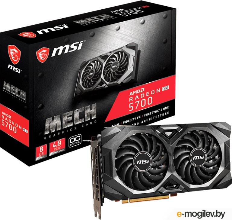 ���������� MSI Radeon RX 5700 MECH OC 8GB GDDR6