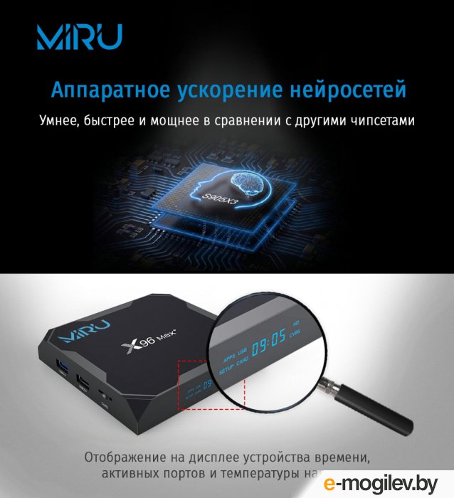 ���������� Miru X96 Max Plus 4��/32��