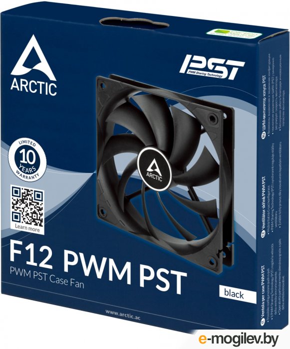 ���������� 120mm Arctic Cooling Arctic F12 PWM PST (ACFAN00200A)  (4���, 120x120x25mm, 24.4��, 230-1350��/���) RTL