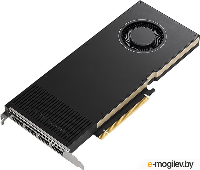 ���������� VGA PNY NVIDIA Quadro RTX A4000, 16 GB GDDR6/256 bit, PCI Express 4.0 x16, 4xDisplayPort 1.4