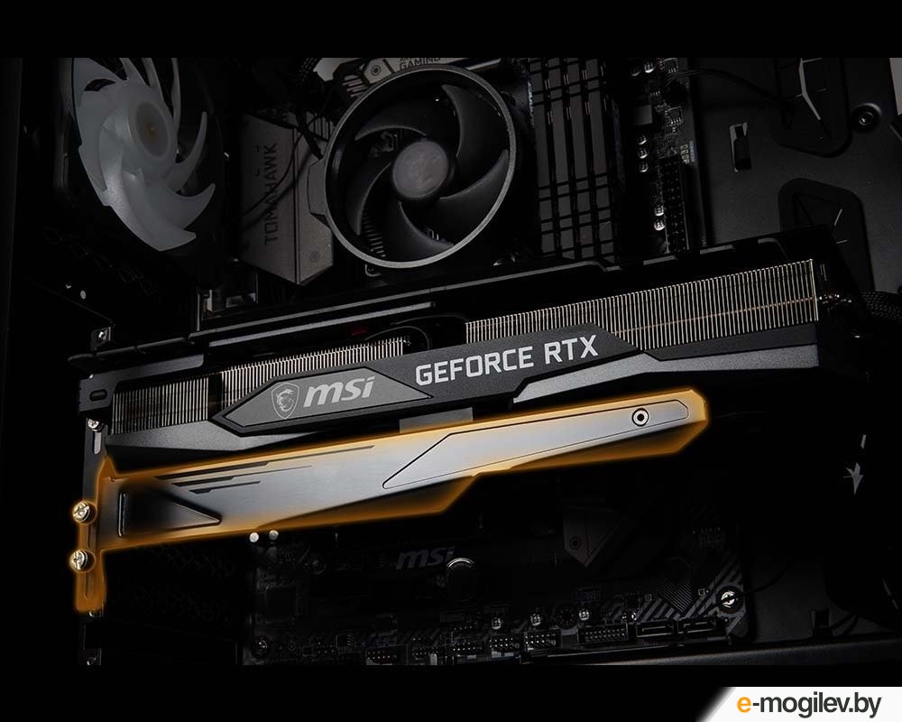 ���������� MSI PCI-E nVidia GeForce RTX 3060TI 8Gb GAMING Z TRIO LHR RTL (RTX 3060 TI GAMING Z TRIO 8G LHR)