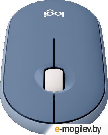 910-006753 ���� ������������ USB/BT Logitech Pebble M350, Blueberry