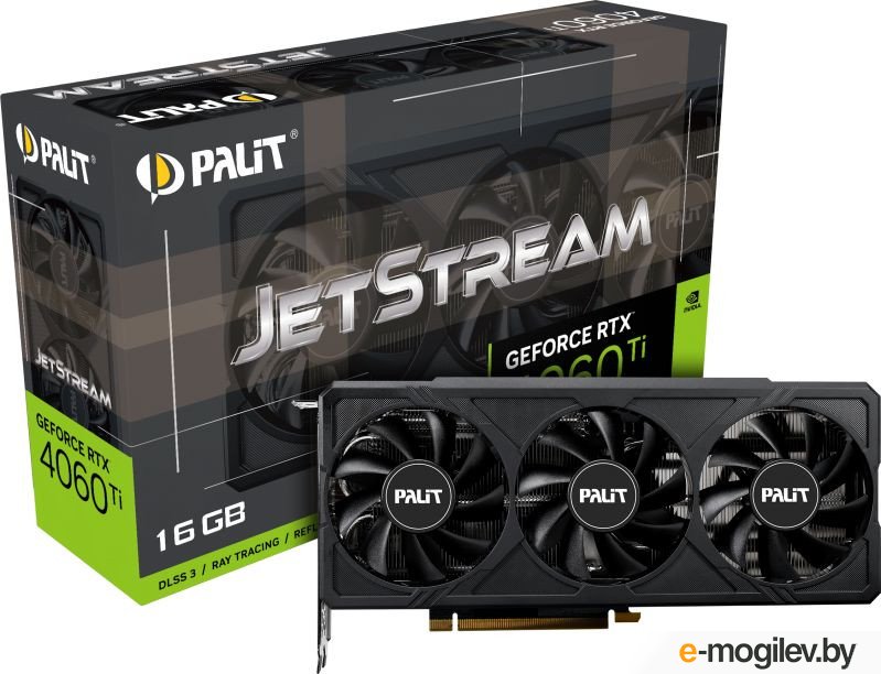 ���������� PALIT PCIE16 RTX4060TI 16GB RTX4060TI JETSTREAM 16GB