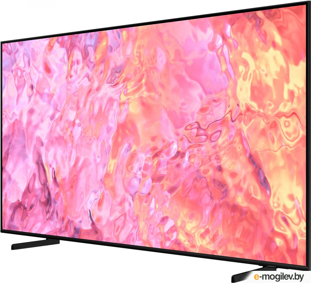 ��������� QLED 43 Samsung QE43Q60CAUXUZ Q ������ 4K Ultra HD 60Hz DVB-T DVB-T2 DVB-C DVB-S DVB-S2 USB WiFi Smart TV
